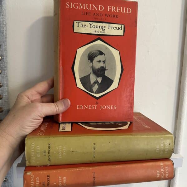 Sigmund Freud Life and Work - Vol. 1. The Young Freud (1856-1900) + Vol. 2 Years of Maturity (1901-1919) + Vol. 3 The Last Phase (1919-1939) + Letters (1873-1939) by Ernest Jones