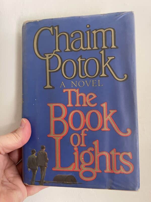 The Book of Lights by Chaim Potok ( Signed Copy)