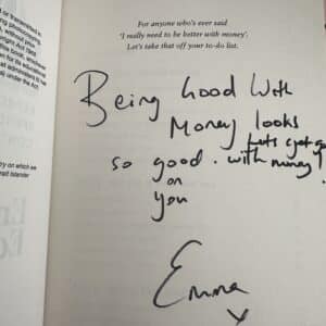 Good With Money by Emma Edwards (Signed Copy) - Image 2